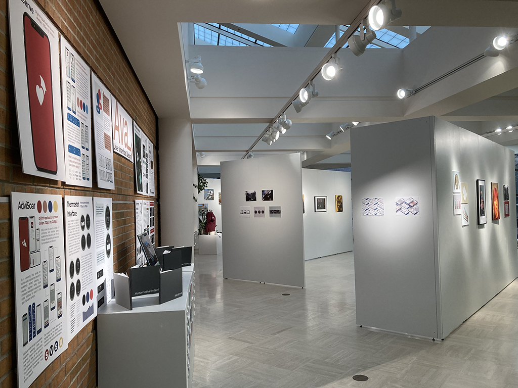 looking south Rummel graphic design work most prominent